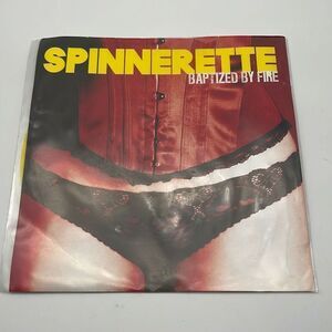 SPINNERETTE‎ Baptized By Fire 7” Yellow Vinyl-New-HOFF072S